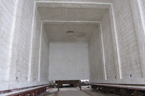 湖州臺車(chē)爐模式施工安裝