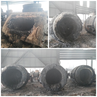 鐵水包保溫節能改造前