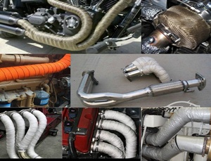 排氣管隔熱帶選陶瓷纖維帶好還是玻璃纖維帶好？