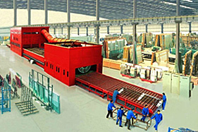 玻璃鋼化爐高溫隔熱解決方案